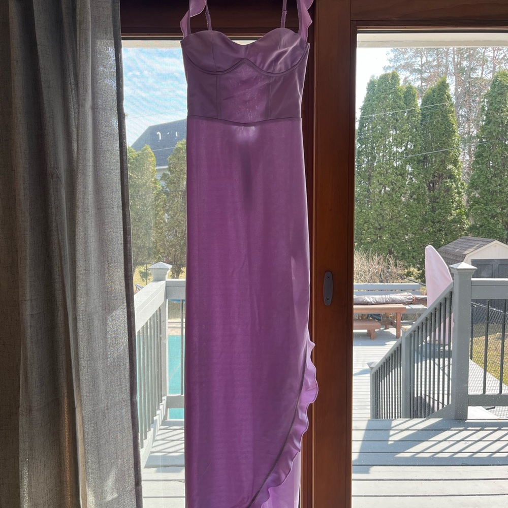 Lucy in the Sky Lilac Asymmetrical Dress